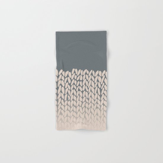 Half Knit Ombre Nat Hand & Bath Towel