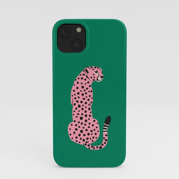 The Stare: Pink Cheetah Edition iPhone Case