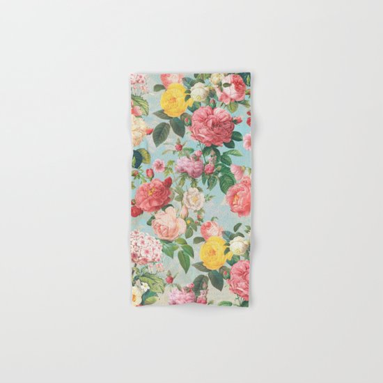 Floral B Hand & Bath Towel