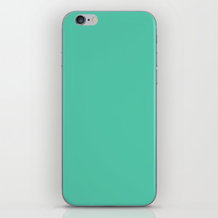 Biscay Green - Pantone Fashion Color Trend Spring/Summer 2020 NYFW iPhone Skin