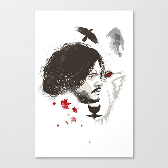 Snow Canvas Print