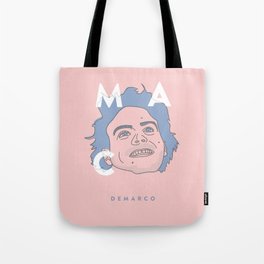 Pink and Blue Mac Tote Bag