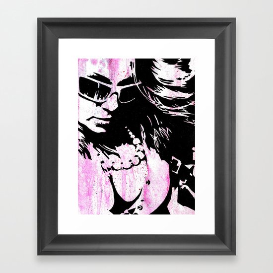 Trying Our Best to Feel Alive Framed Art Print