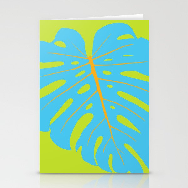 Tropical Leaf - Monstera Stationery Cards