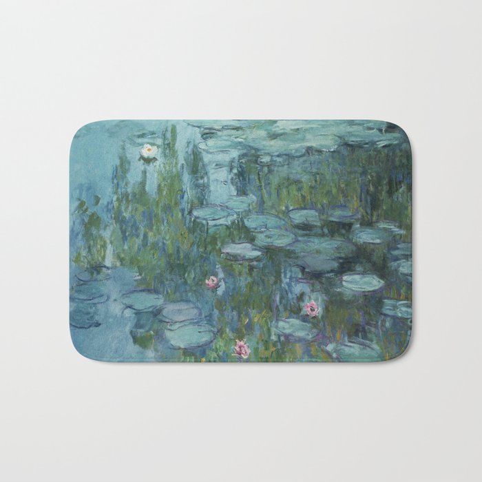 Nympheas, Claude Monet Bath Mat