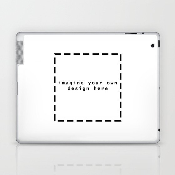 deep funny quote ( imagination )  Laptop & iPad Skin