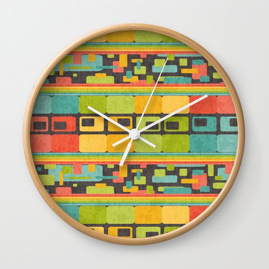 Retro Overload Wall Clock