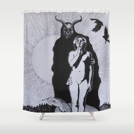 Whispers of the Wild Woman Shower Curtain