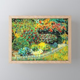 Painted Garden Framed Mini Art Print