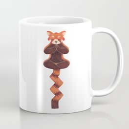Red Panda Zen Coffee Mug