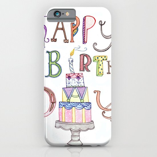 Happy Birthday iPhone & iPod Case