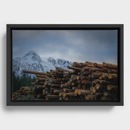 Epitome of the Northwest Framed Canvas
