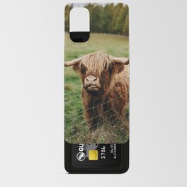 Scottish Highland Hairy Cow Android Card Case