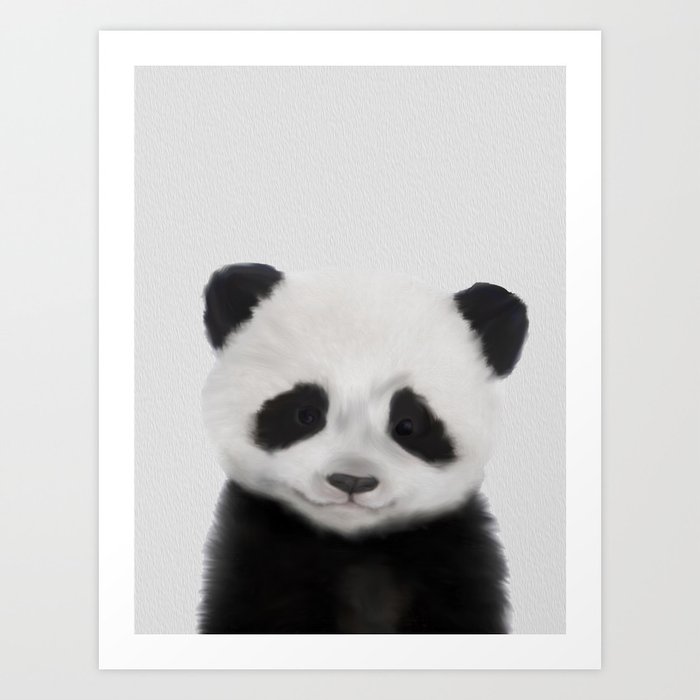 Baby Panda Print Nursery Animal Printable Wall Art Kids Bedroom Poster Boys Room Decor Art Print By Premvishal03 Society6 I am going to print it for my daughter's room. society6