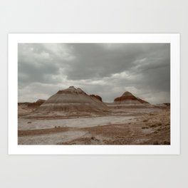 Painted Desert Landscape Art Print