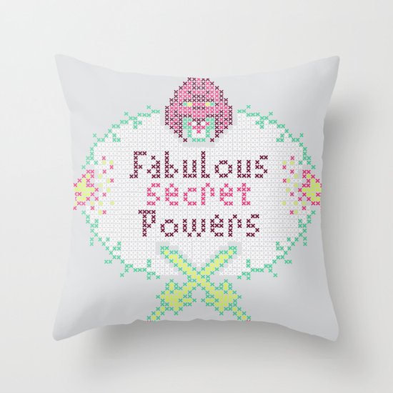 Masters Of X-Stitch Throw Pillow