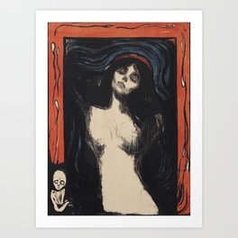 Edvard Munch - Madonna Lithograph Art Print