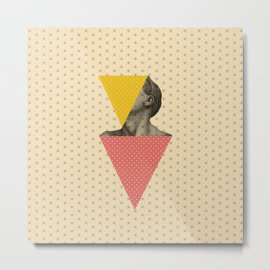 Body and Geometrics Metal Print