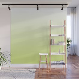 OMBRE LIME GREEN COLOR Wall Mural