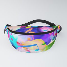 Color Pop Musical Notes Fanny Pack