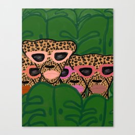 Cool Cheetahs Canvas Print