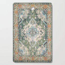 Green Persian rug Cutting Board