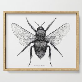 Bee Illustration Serving Tray