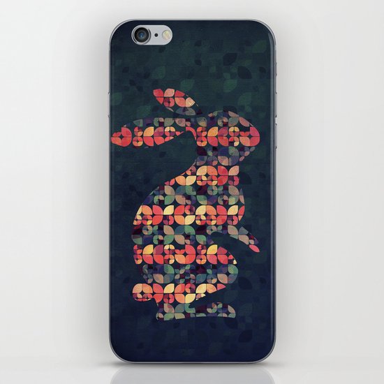 The Pattern Rabbit iPhone & iPod Skin