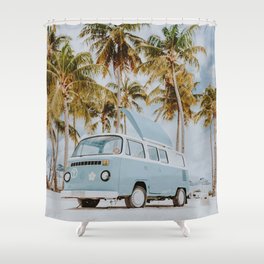 Summer Van Shower Curtain
