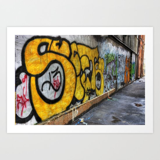 Graffiti Art Print