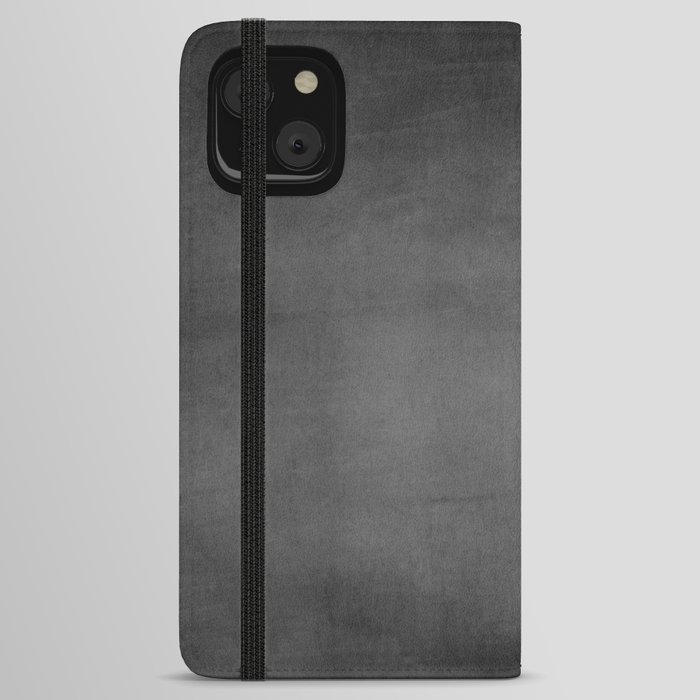 Grunge monochrome iPhone Wallet Case