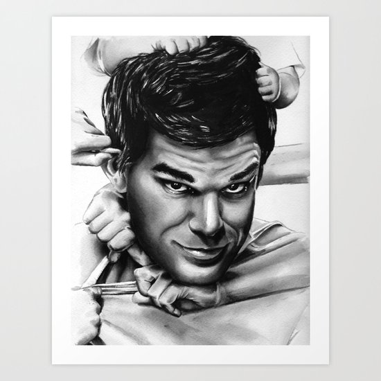 Michael C. Hall Art Print