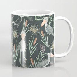 The Magnificent Shoebill Pattern Coffee Mug