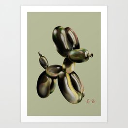 Balloon Dog Art Print