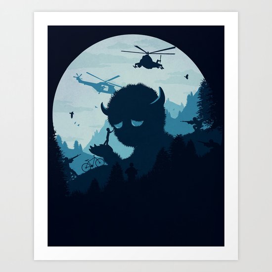 So Long, Buddy Art Print