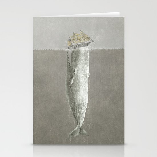 Revenge of The Whale Stationery Cards
