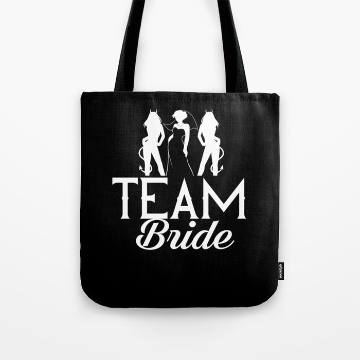 Bachelorette Party Bridesmaid Bride Before Wedding Tote Bag