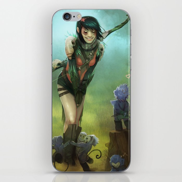 Savior of the little ones iPhone Skin