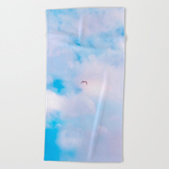 The Colour of Clouds 03 Beach Towel