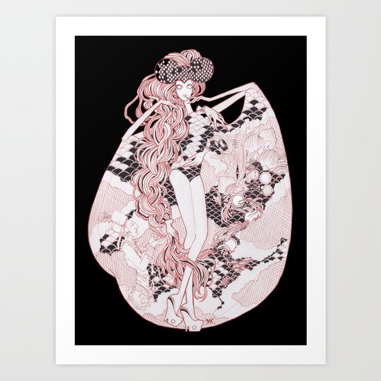 Seven Deadly Indulgences - Acid Art Print