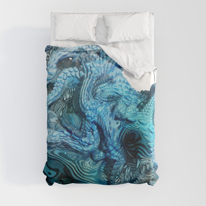 Life On Other Planets Duvet Cover