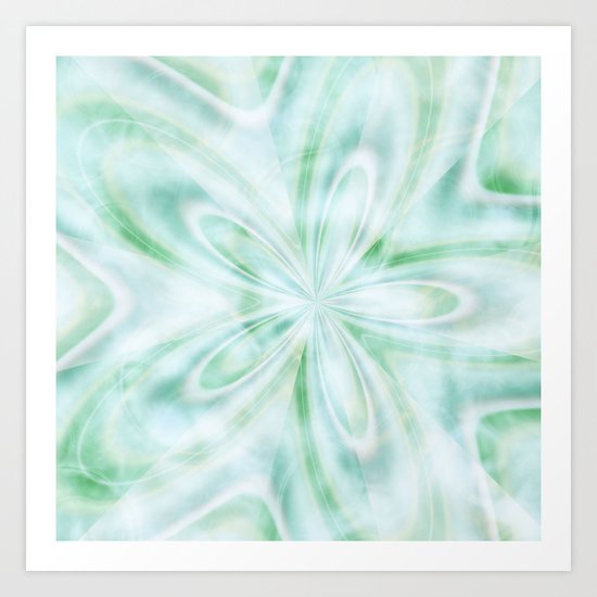 Seaspray Fractal Art Print