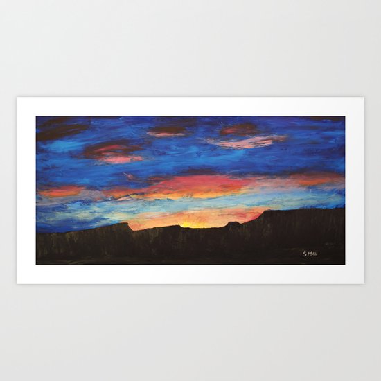 Grand Sunrise Art Print