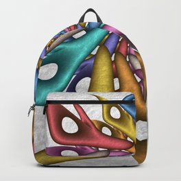 strange forms - a fractal design Backpack