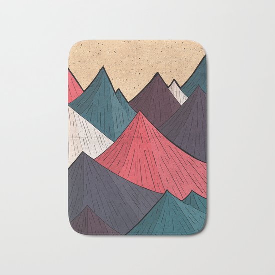 Vintage Mounts Bath Mat