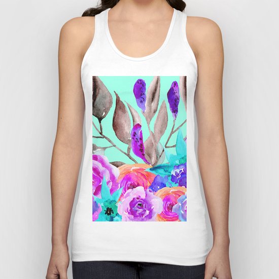 Spring flowers Unisex Tank Top