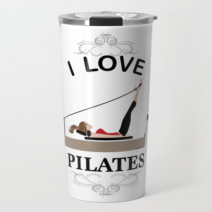 I love pilates Travel Mug