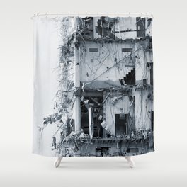 Deconstruction Shower Curtain