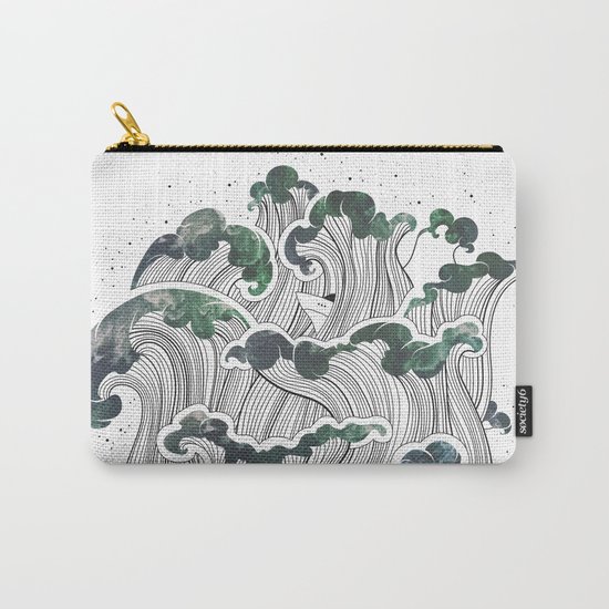 Storming mind | White Carry-All Pouch