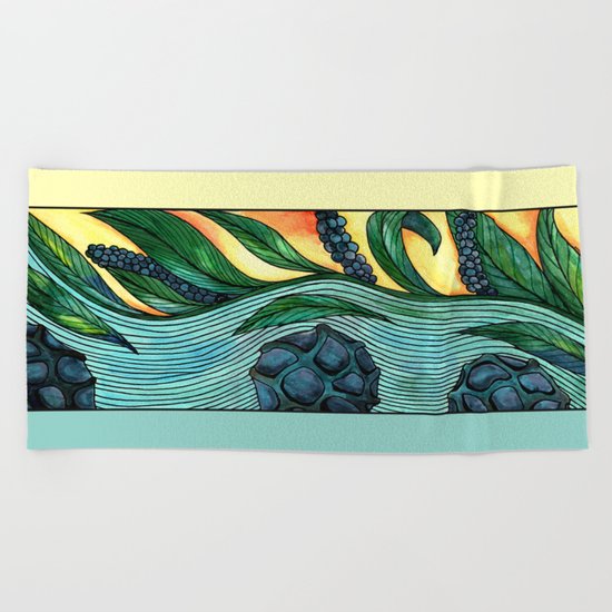 Peppercorn Beach Towel